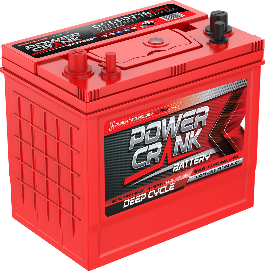 DC5523RSMF DEEP CYCLE SERIES, DUAL PURPOSE STARTING / DEEP CYCLE BATTE ...