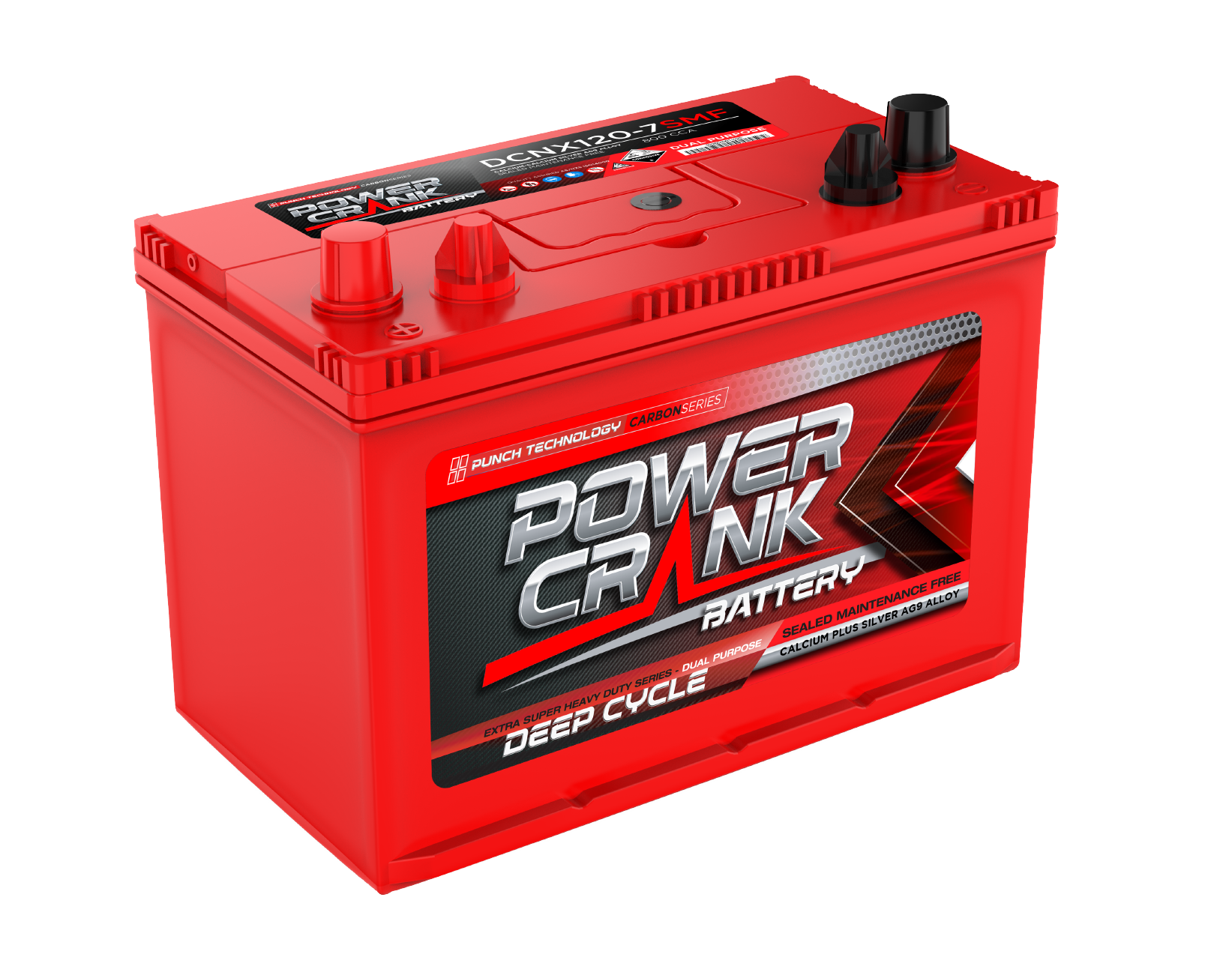 POWER CRANK DUAL PURPOSE SERIES DEEP CYCLE STARTING BATTERY Power Crank Batteries