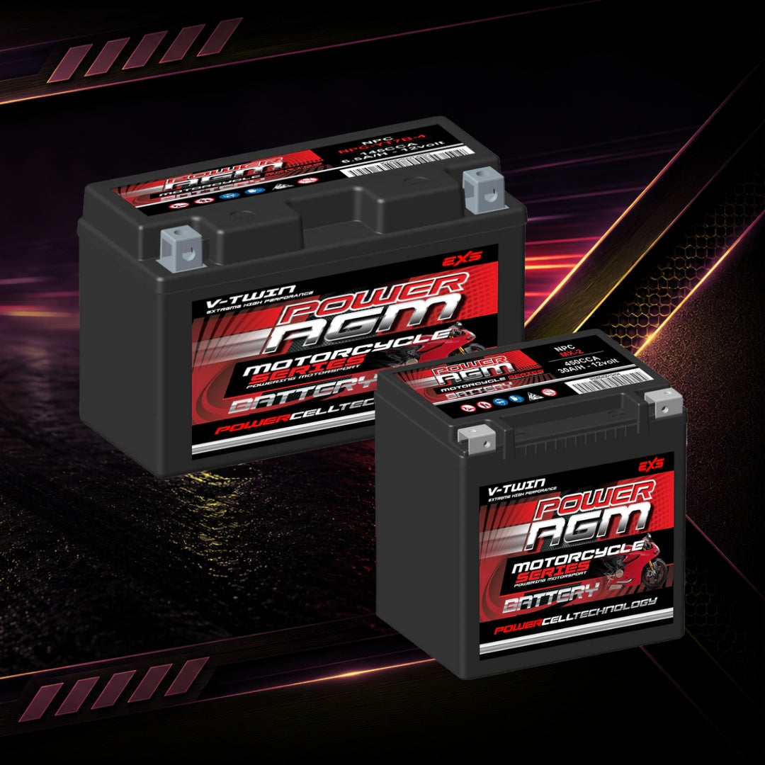 AGM Motorcycle Batteries