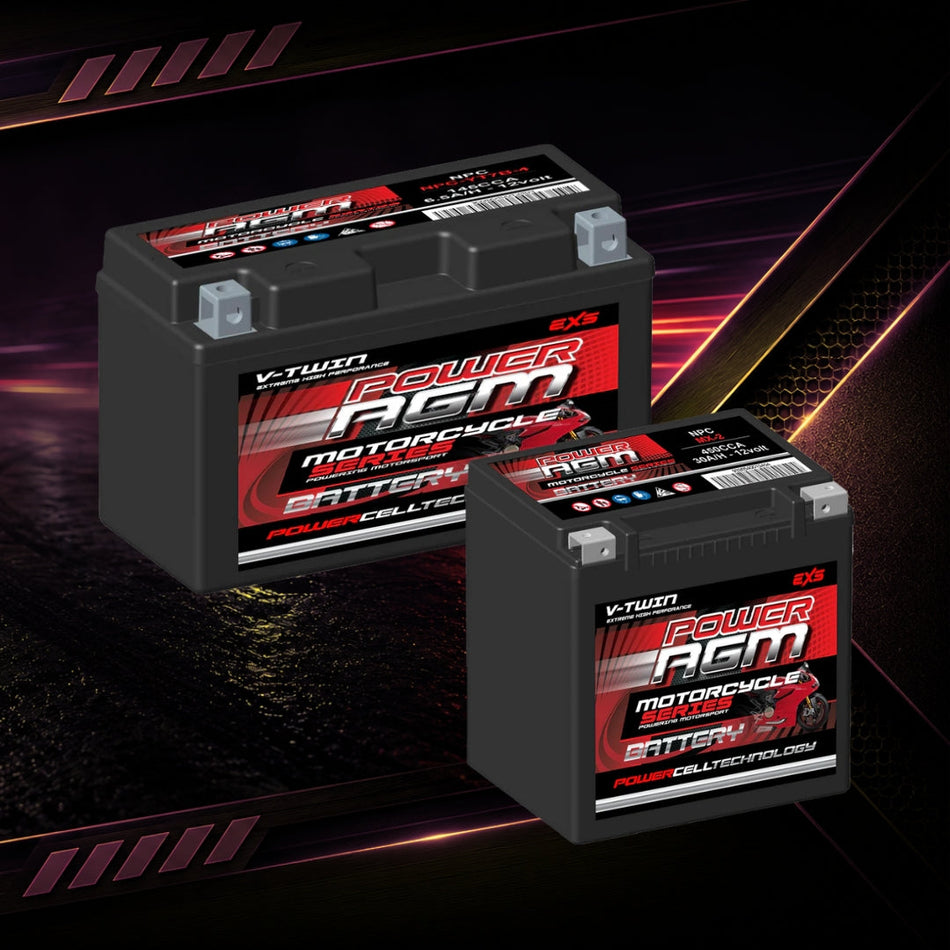 AGM Motorcycle Batteries