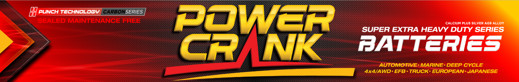 Power Crank Batteries