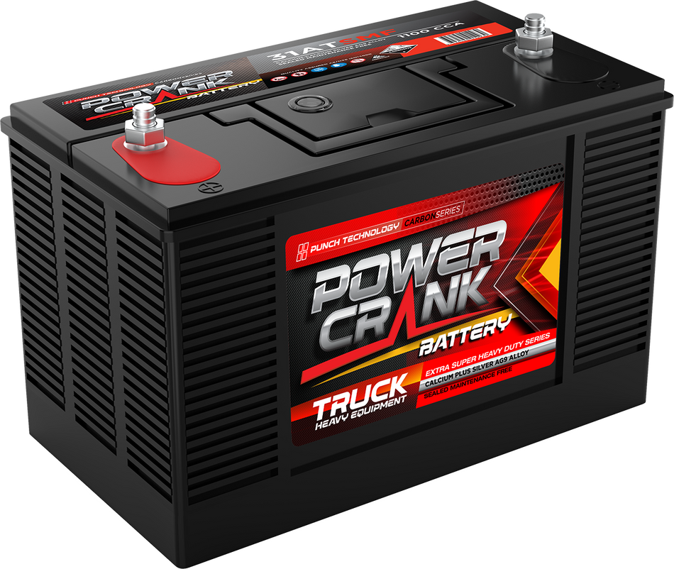 31ATSMF, TRUCK & HEAVY EQUIPMENT SERIES STARTING BATTERY