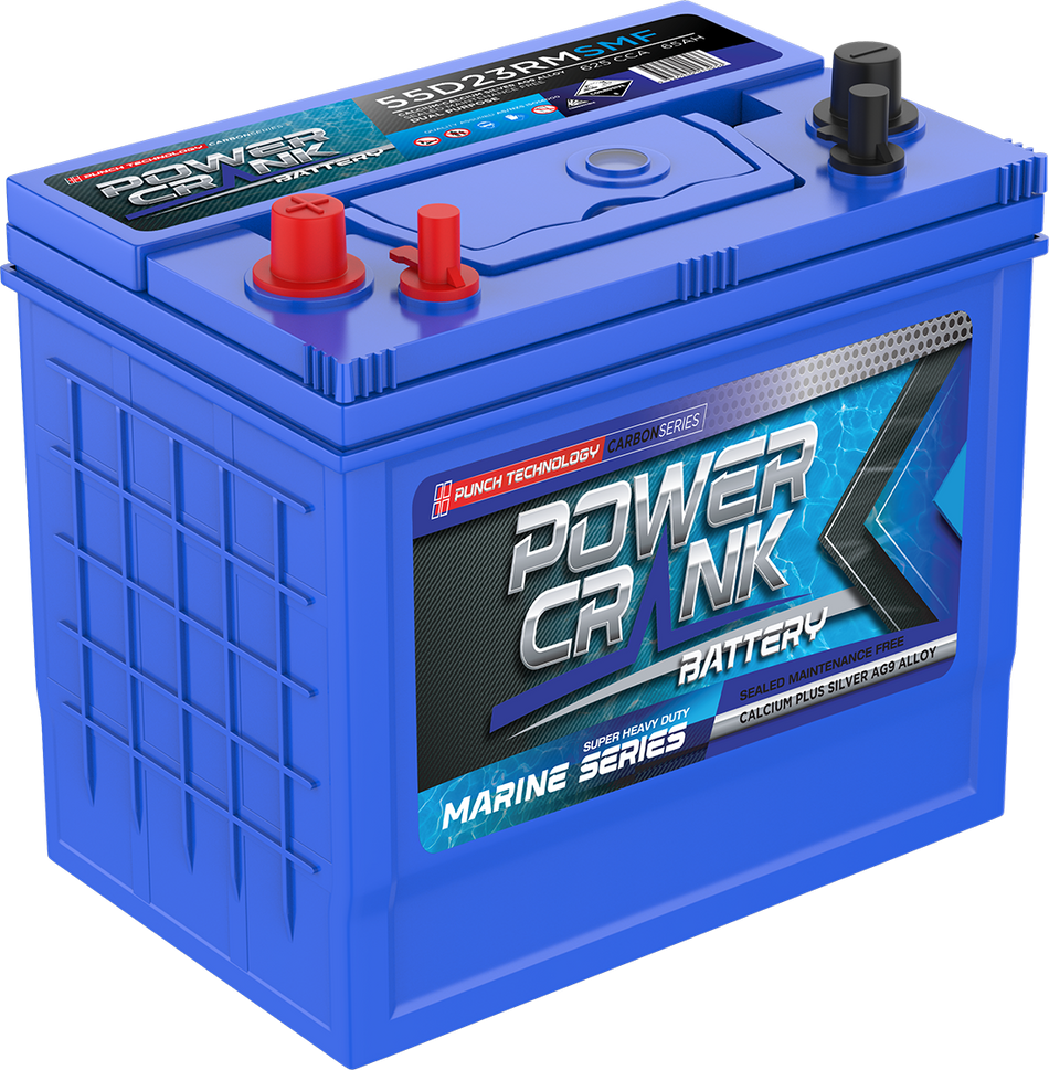 55D23RMSMF MARINE SERIES, DEEP CYCLE & STARTING BATTERY