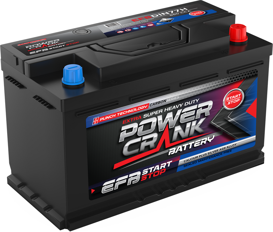 EFBDIN77H EFB SERIES ENHANCED FLOODED STOP START BATTERY