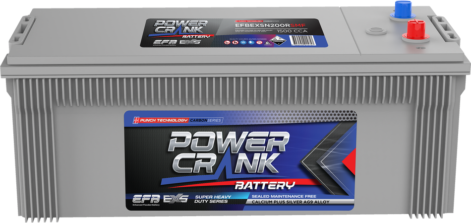EFBEXSN200RSMF EXTREME SERIES TRUCK & HEAVY EQUIPMENT ENHANCED FLOODED STOP START BATTERY