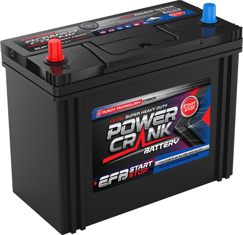 EFBNS60-N55R EFB SERIES ENHANCED FLOODED STOP START BATTERY