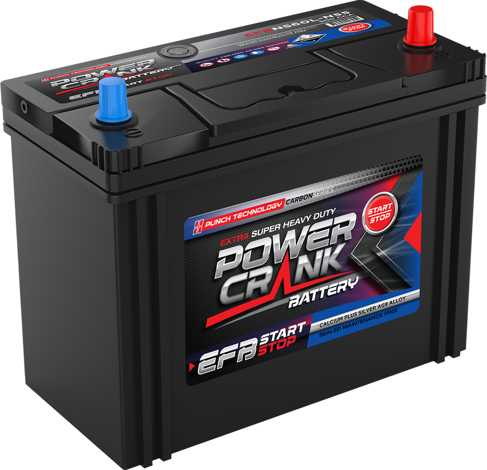 EFBNS60L-N55 EFB SERIES ENHANCED FLOODED STOP START BATTERY