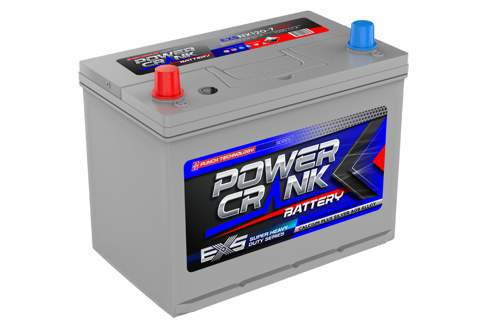 EXSNX120-7SMF 1000CCA EXTREME SERIES STARTING BATTERY