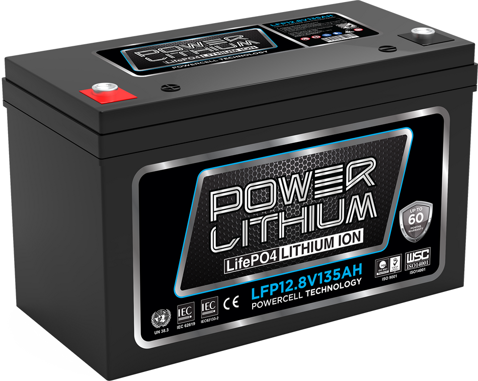 LFP12.8V135AH POWER LITHIUM DEEP CYCLE BATTERY
