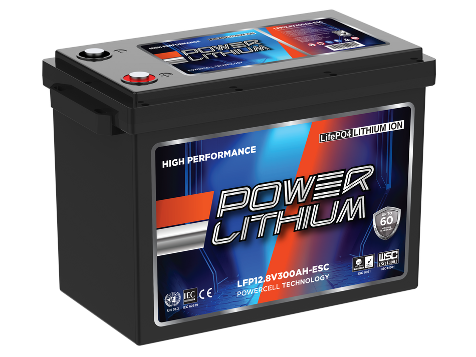 LFP12.8V300AH-ESC POWER LITHIUM 12.8V 300AH DEEP CYCLE BATTERY, SPECIAL CASE