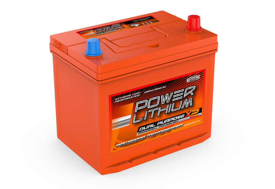 POWER LITHIUM DUAL PURPOSE 12.8V 55D23L STARTING BATTERY