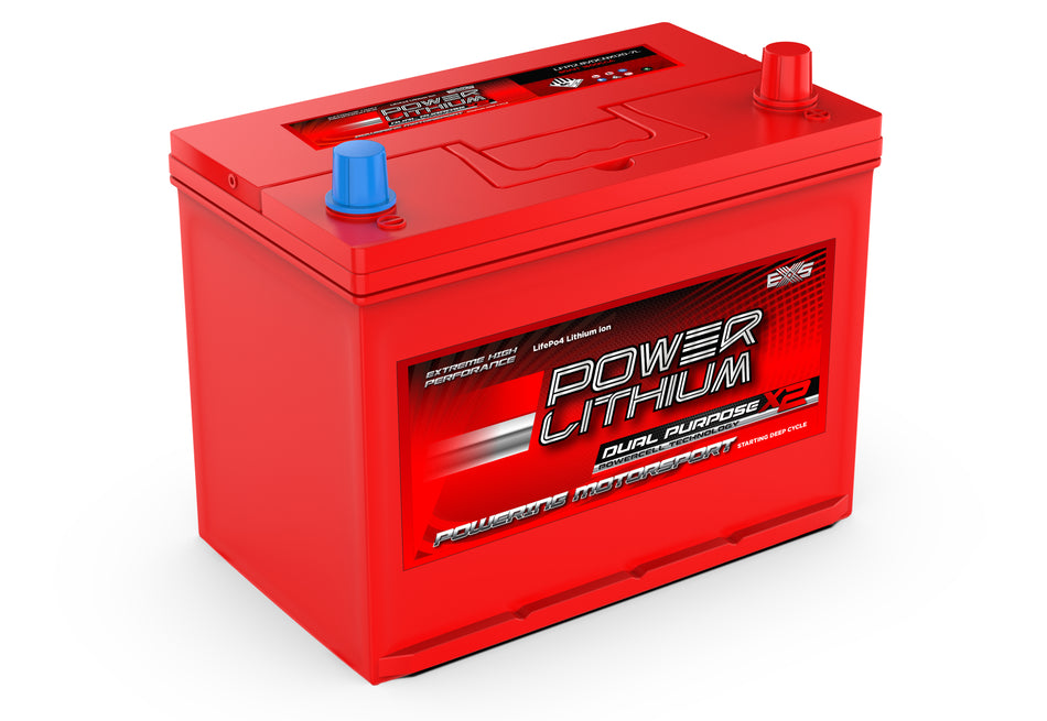 POWER LITHIUM DEEP CYCLE  DUAL PURPOSE 12.8V DCNX120-7L STARTING BATTERY
