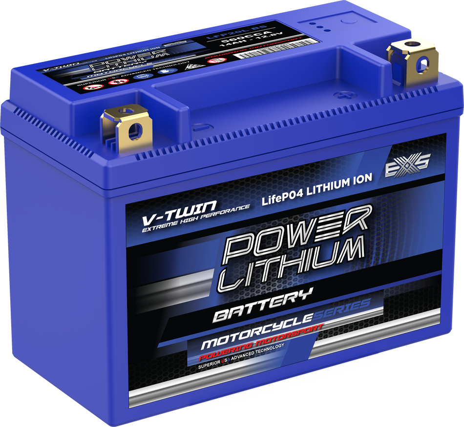 LFP20L-BS POWER LITHIUM MOTORCYCLE SERIES BATTERY
