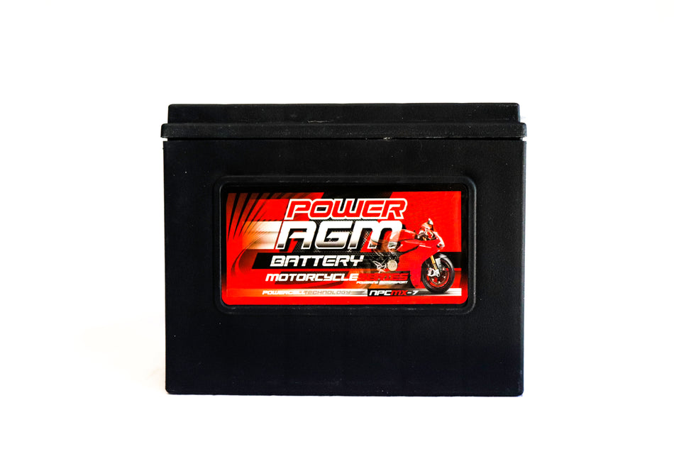 POWER AGM MX-7 MOTOR CYCLE BATTERY