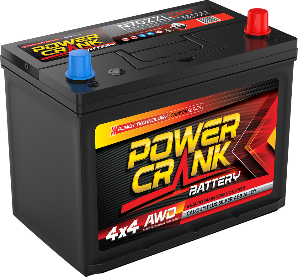 N70ZZLSMF 4X4 / AWD SERIES STARTING BATTERY