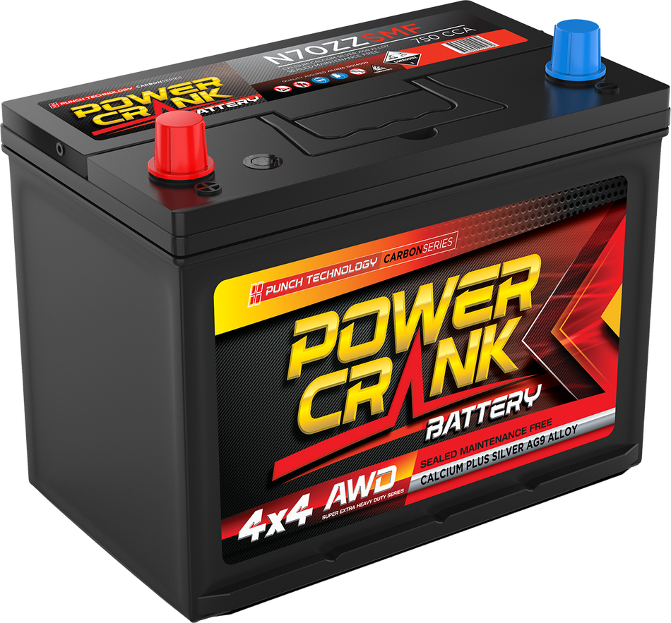 N70ZZSMF 4X4 / AWD SERIES STARTING BATTERY