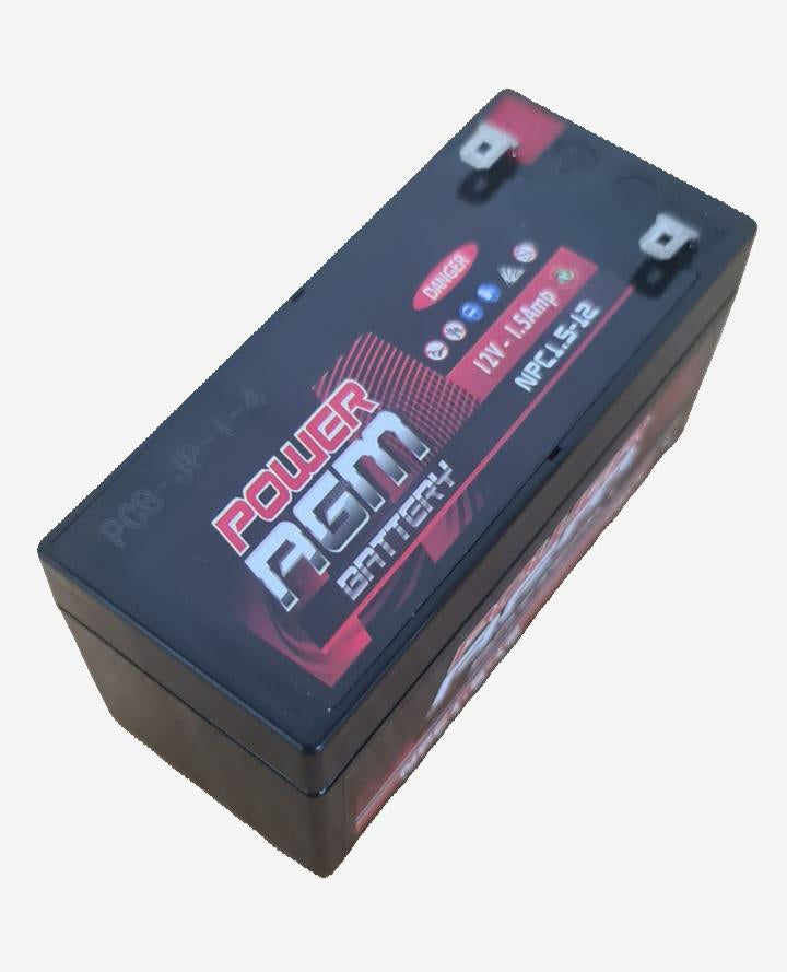 NPC12V1.5AH POWER AGM 12 VOLT AGM CYCLIC BATTERY