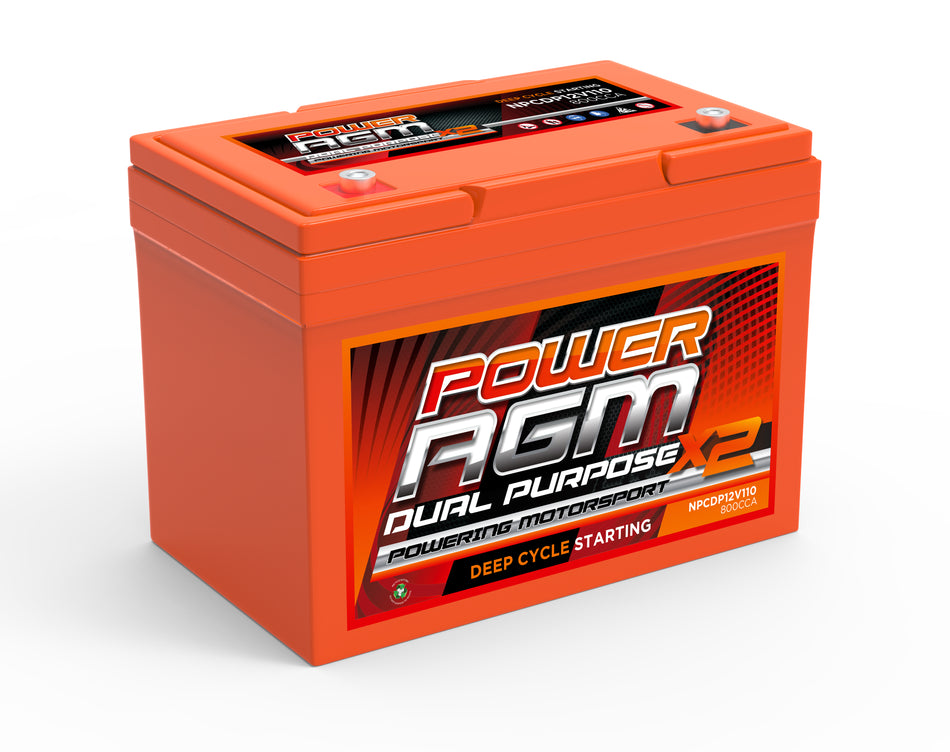 Power AGM Dual Purpose 12V110AH