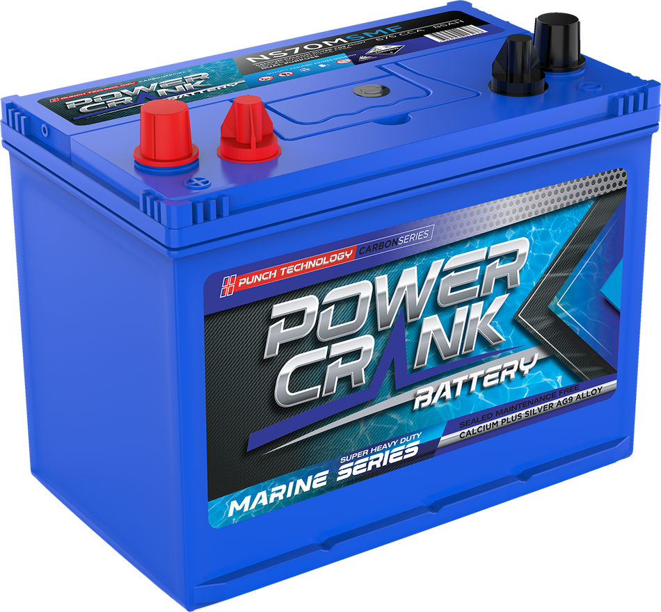 NS70MSMF MARINE SERIES, DEEP CYCLE & STARTING BATTERY