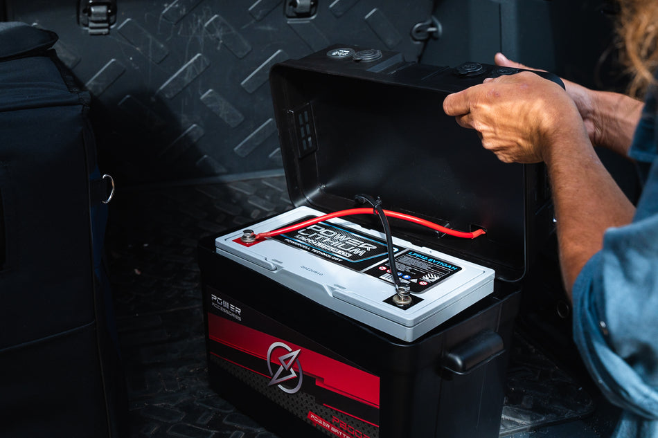 LFP12.8V110AH POWER LITHIUM DEEP CYCLE BATTERY