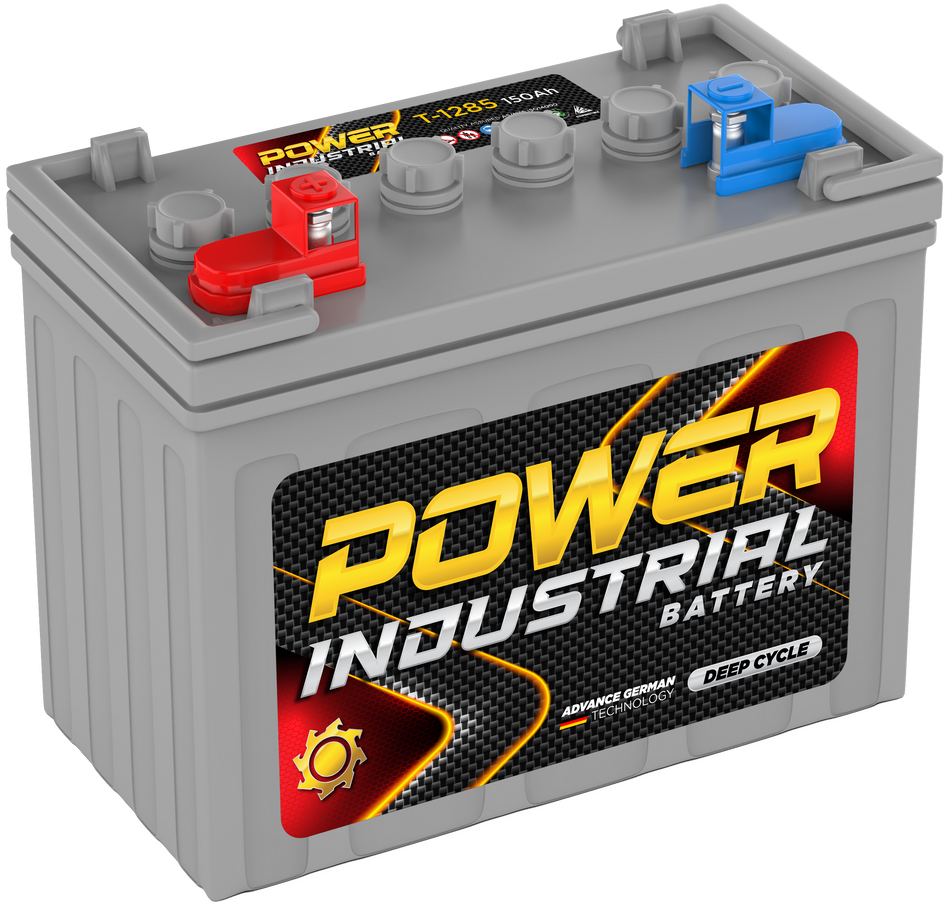 T-1285 POWER INDUSTRIAL 12 VOLT DEEP CYCLE BATTERY
